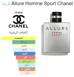 Allure Homme Sport - الور هوم سبورت