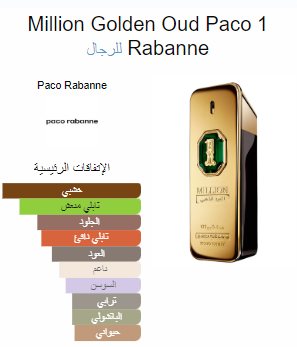 1 Million Golden Oud Paco Rabanne